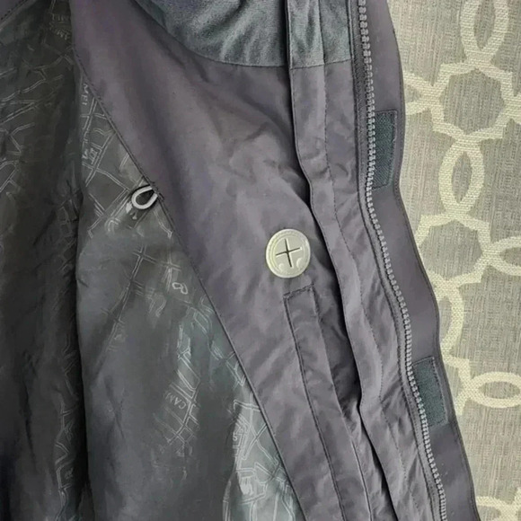 Camel Men's XXL Windbreaker Full Zip Hoodie Gray Jacket - Picture 5 of 11